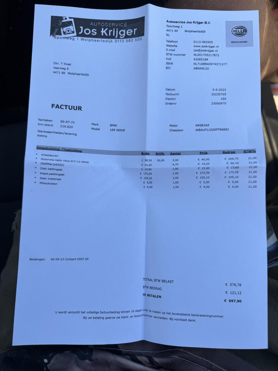 BMW 1-Serie 1.6 5-deurs Nieuwe distributie 2e EIG APK AIRCO