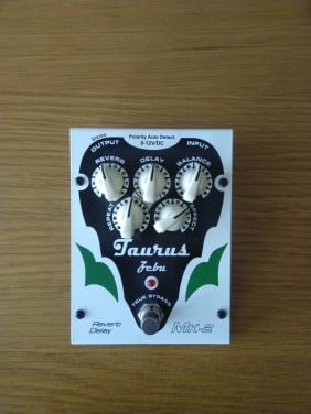 Taurus Zebu MKII Reverb en Delay Effect Pedaal