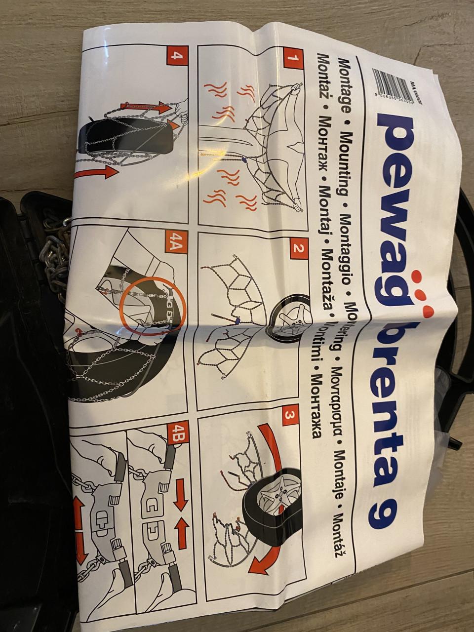 Sneeuwketting Perwag Brenta 9