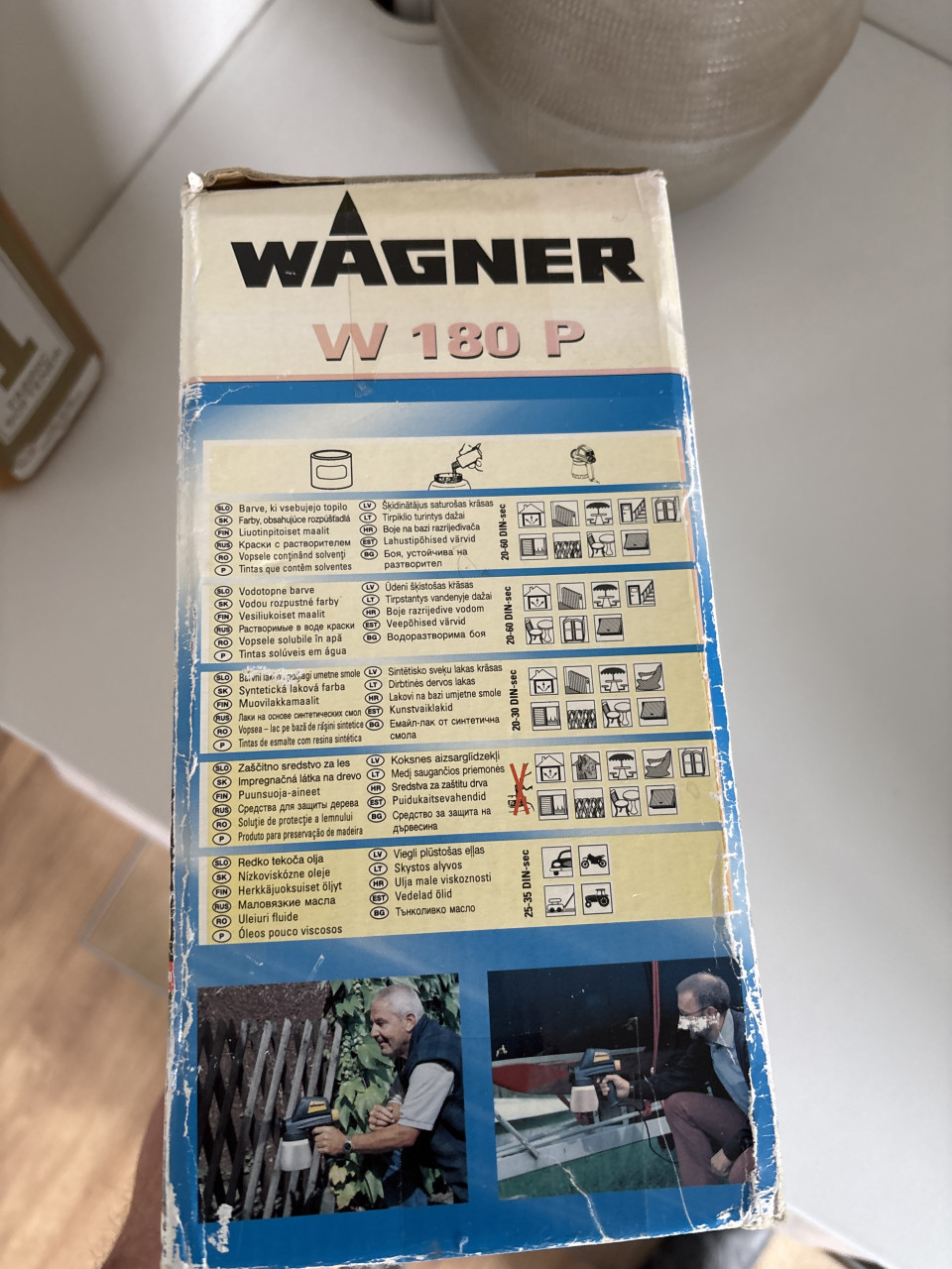 Versfspuit Wagner ( nieuw)
