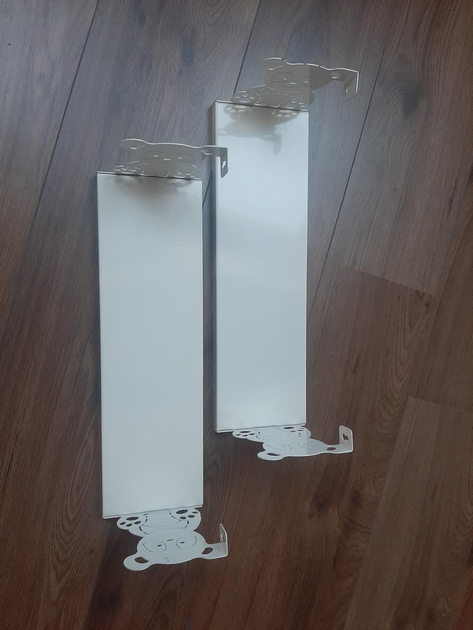 Twee panda wanddecoratie plankjes