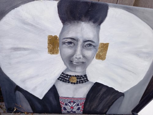 Zeeuws meisje schilderij