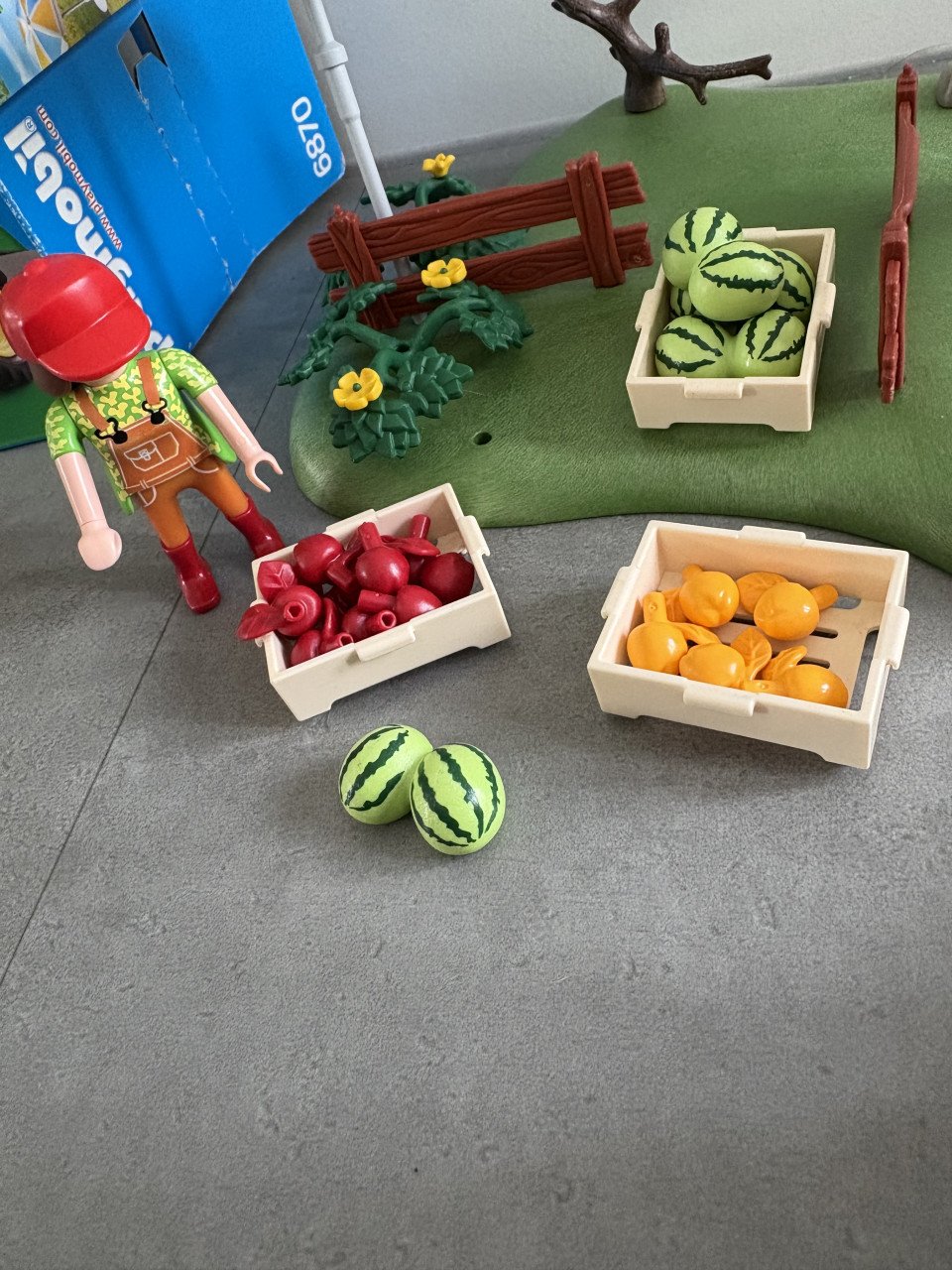 Playmobil boerderij markt