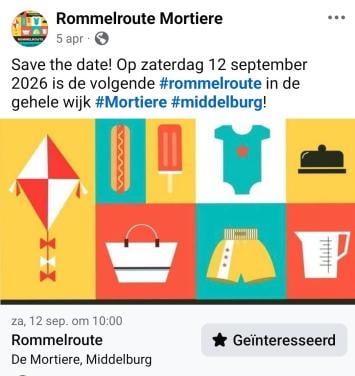 Rommelroute rommelmarkt Middelburg