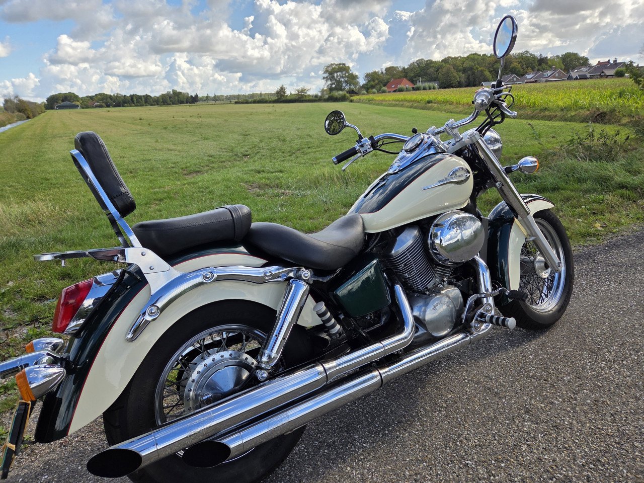 Honda Shadow VT750 Ace C2 (inruil mogelijk) beurt gehad! (A2 geschikt)