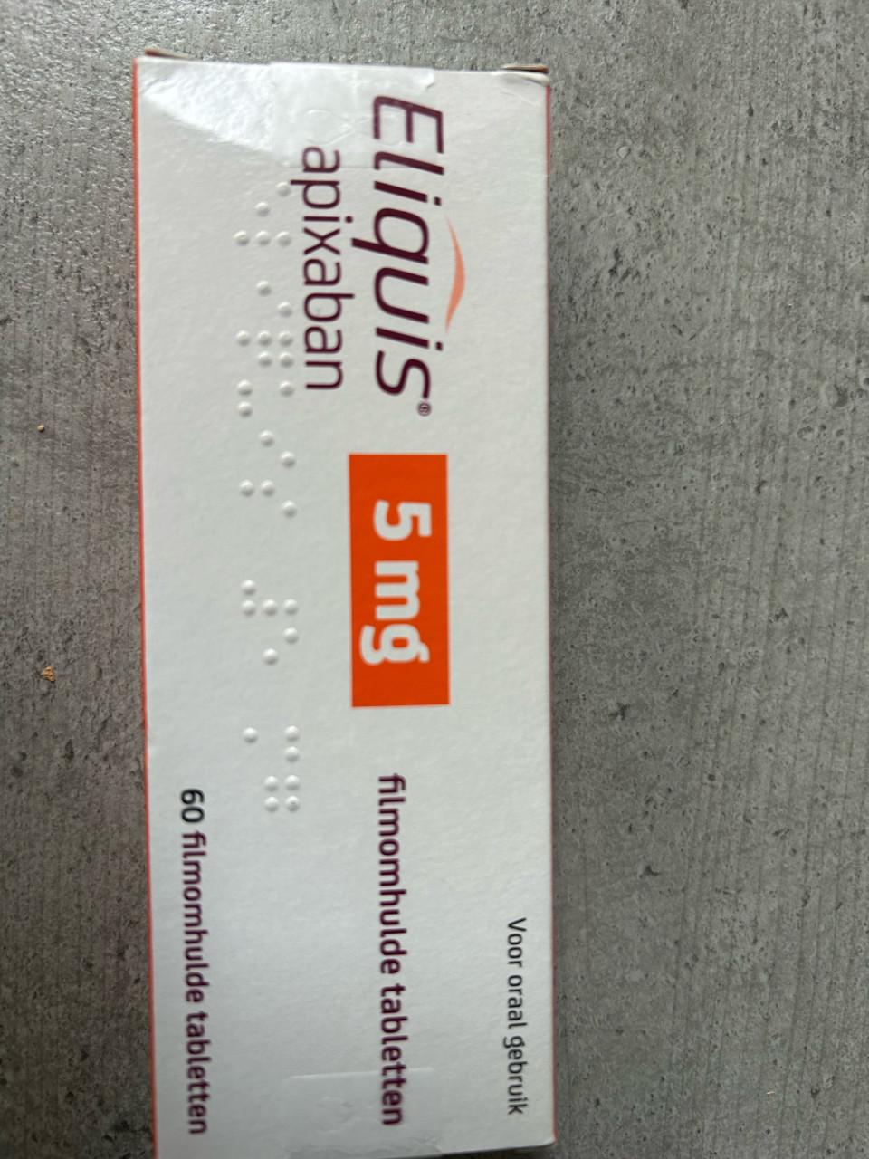 Eliquis bloedverdunners