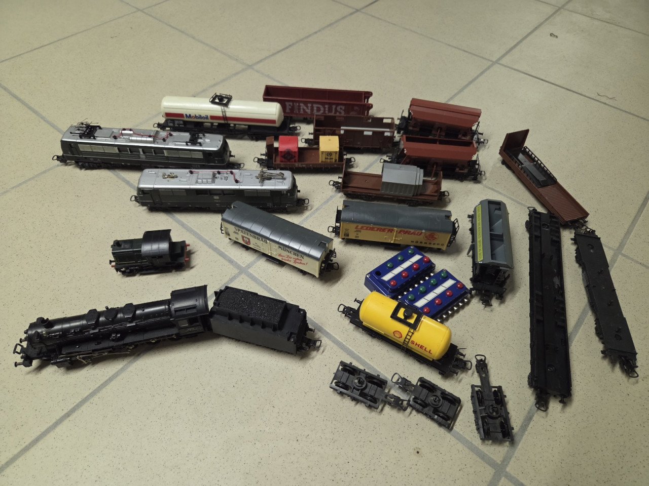 Fleischman trein spullen