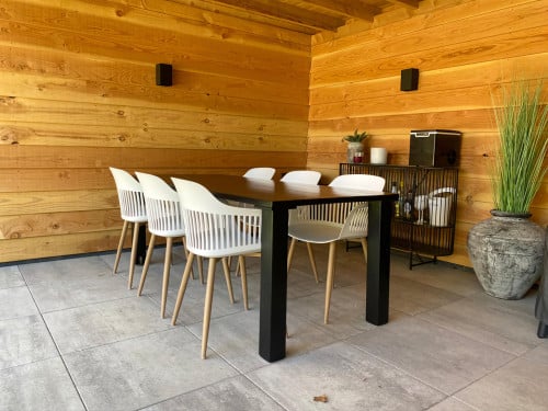 Te koop: mooie eettafel met 6 stoelen