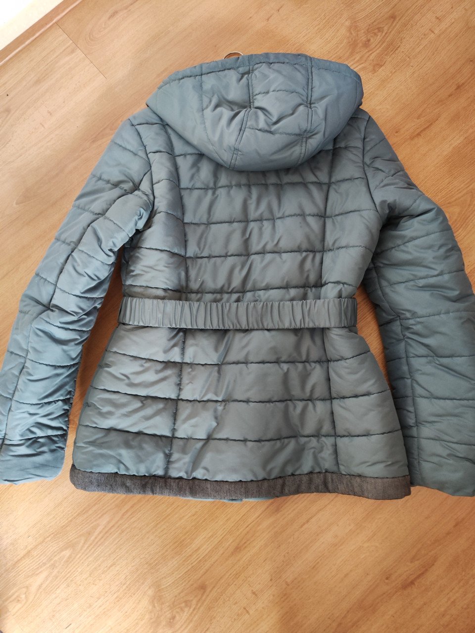 Dames winterjas maat 40, petrol