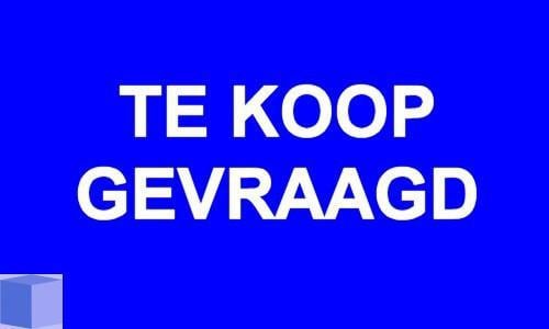 Schade en\ of Sloop auto's en busssen gevraagd