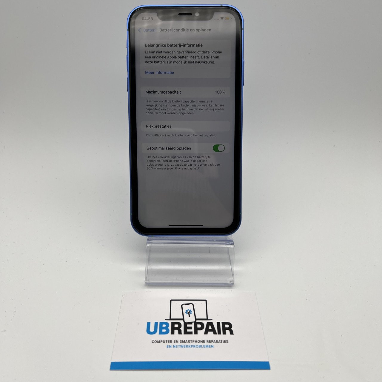 Apple iPhone XR 64GB Blauw