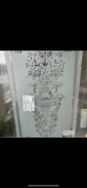 Decoratieve ruit voor binnendeur