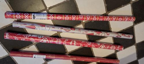 Kerst inpak papier 48 rollen