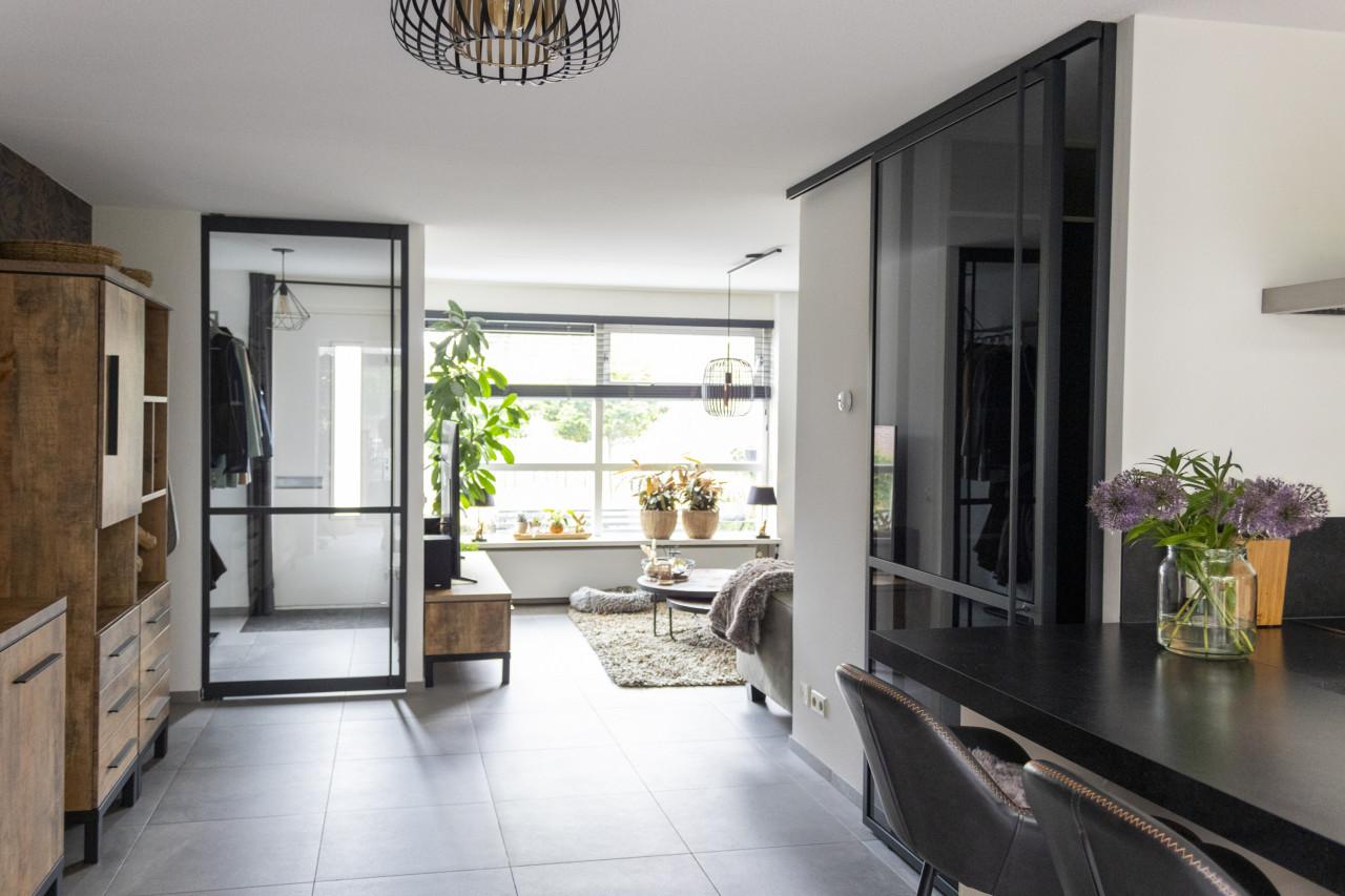 Luxaflex  jaloezie antraciet in hele goede staat!