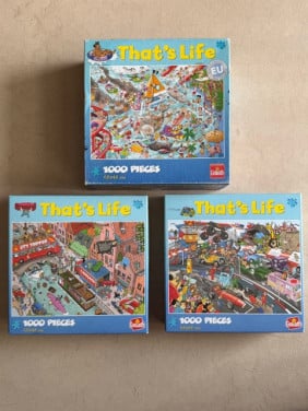 Zeven legpuzzels