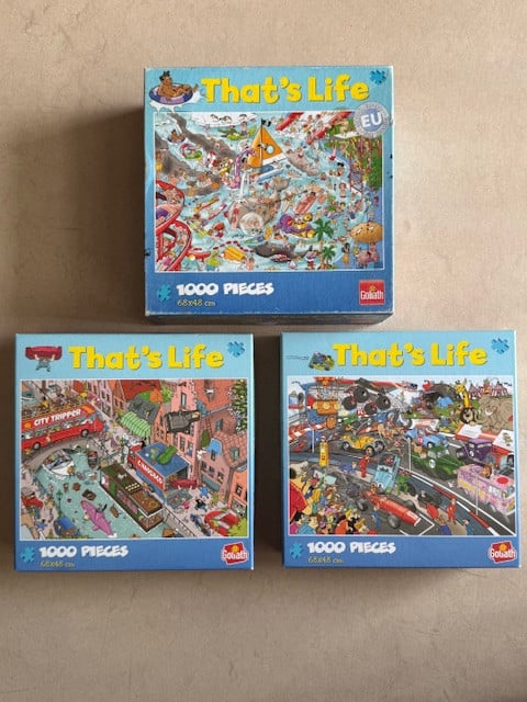 Zeven legpuzzels