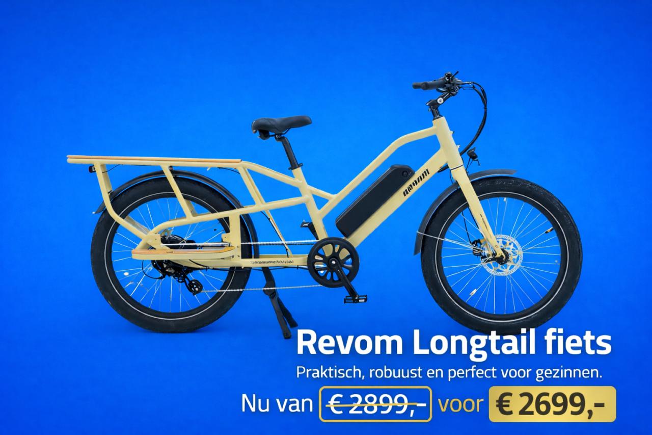 REVOM MULTI – C1 Cargo E‑bike nu uitproberen?