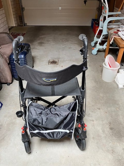 Rollator Multimotion dubbel inklapbaar lichtgewicht
