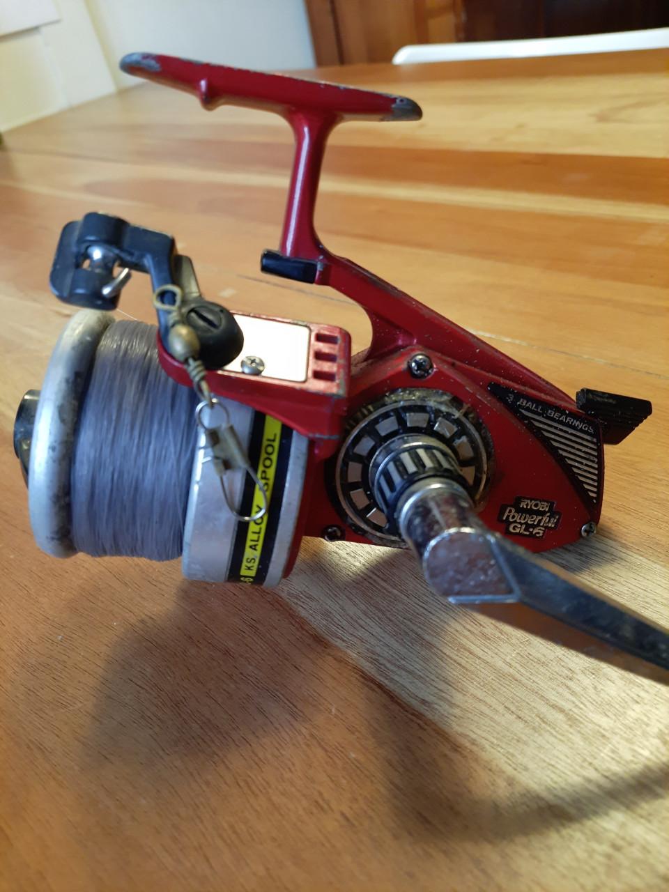 Molen 8/9 Ryobi Powerfull GL-6 zeemolen vintage