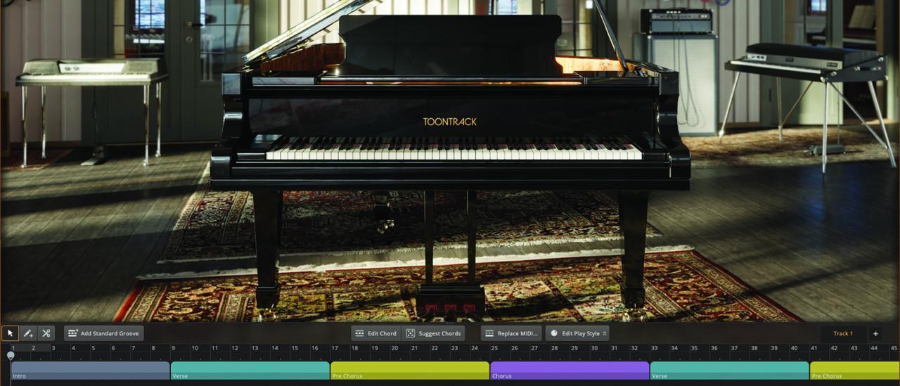 Midiplus AK490 Keyboard (Voor Midi VST Instrumenten)