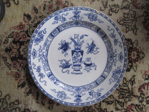 Delftsblauw bord