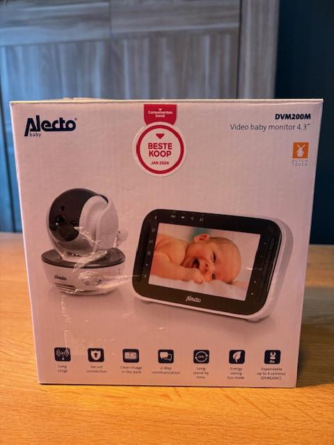 Video babyfoon monitor met kleurenscherm