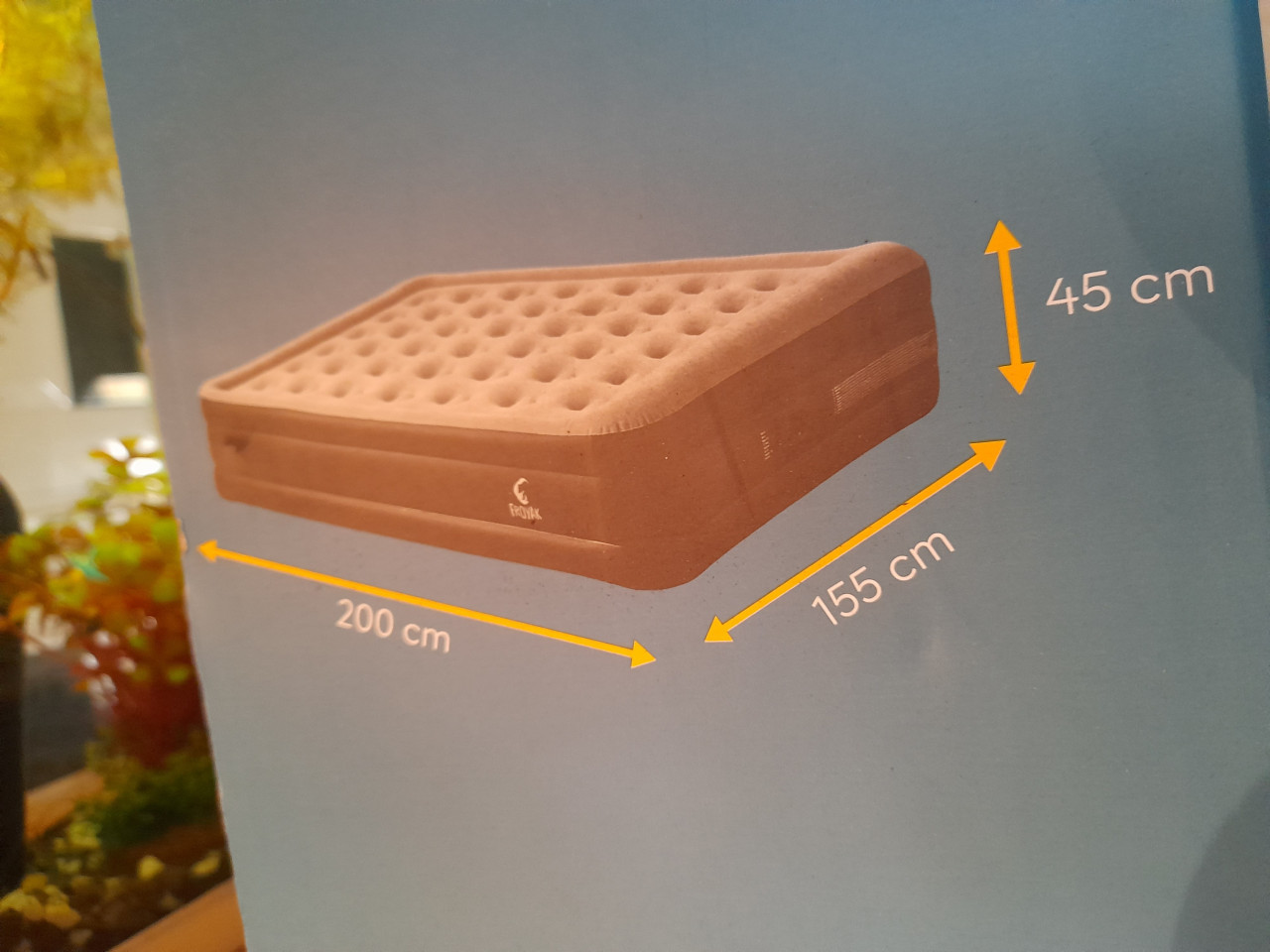 Luchtbed splinternieuw 45 cm hoog