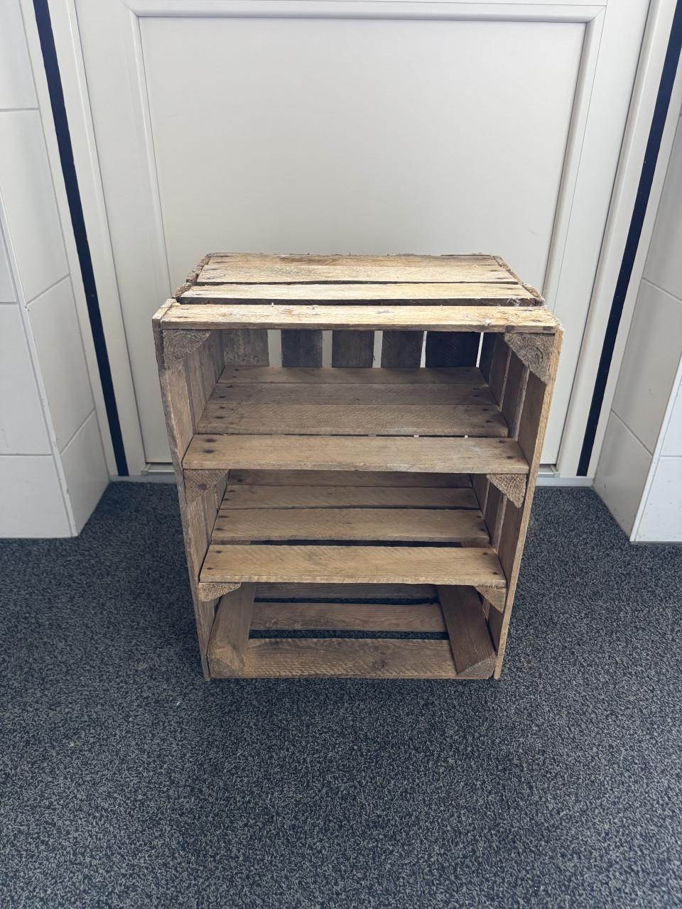 Decoratie kratten fruitkratten 3 stuks