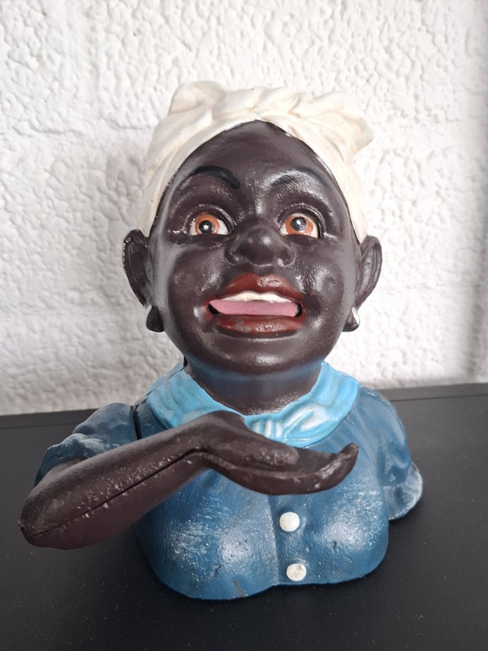 Gietijzeren spaarpot