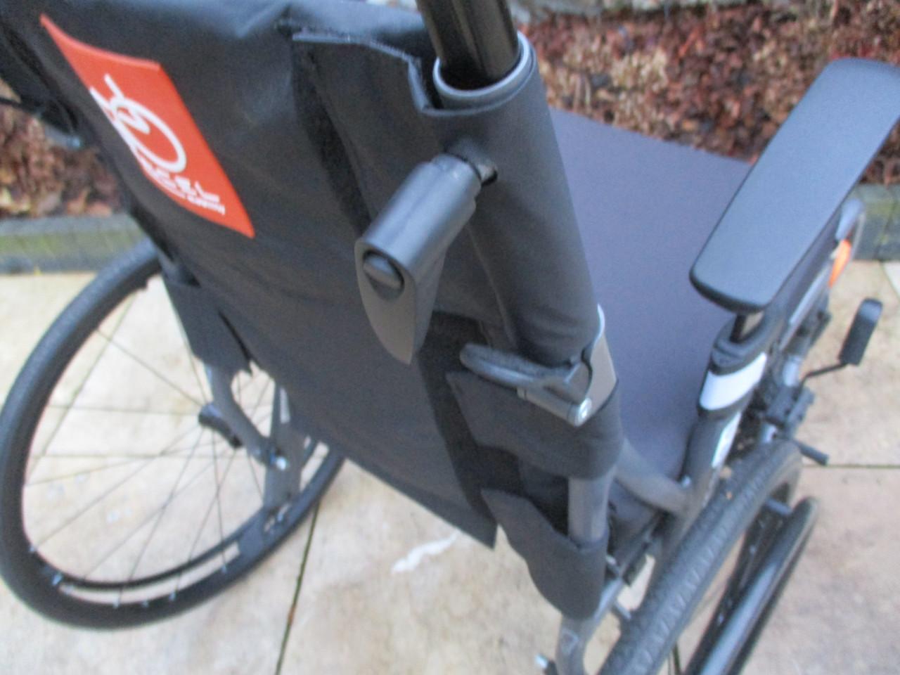 Zgan Excel 9.9 opvouwbare lichtgewicht rolstoel met anti-lekbanden