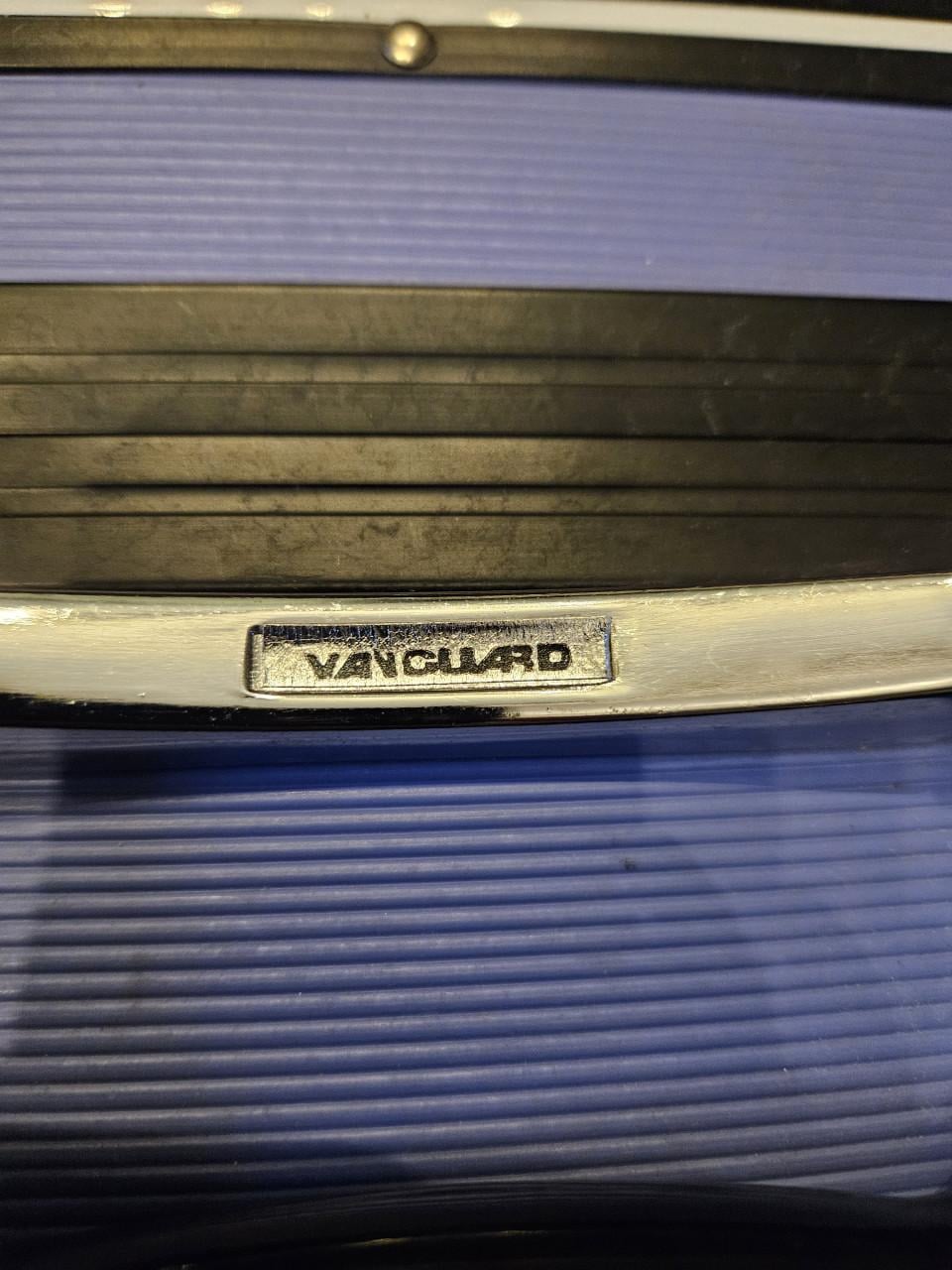 Vanguard Koffer Blauw -Camerakoffertje Stevig incl 2 sleutels