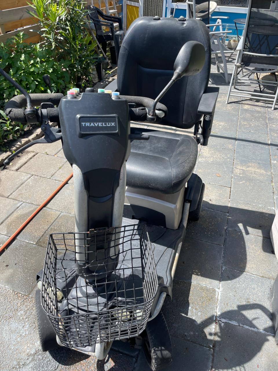 Compacte travelus scootmobiel