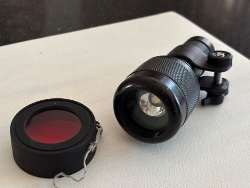 Focuslamp onderwaterfotografie