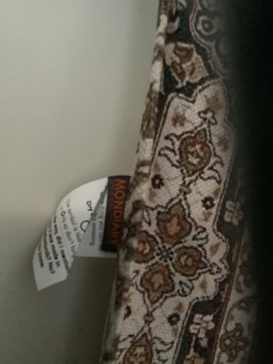 Wandkleed op stok