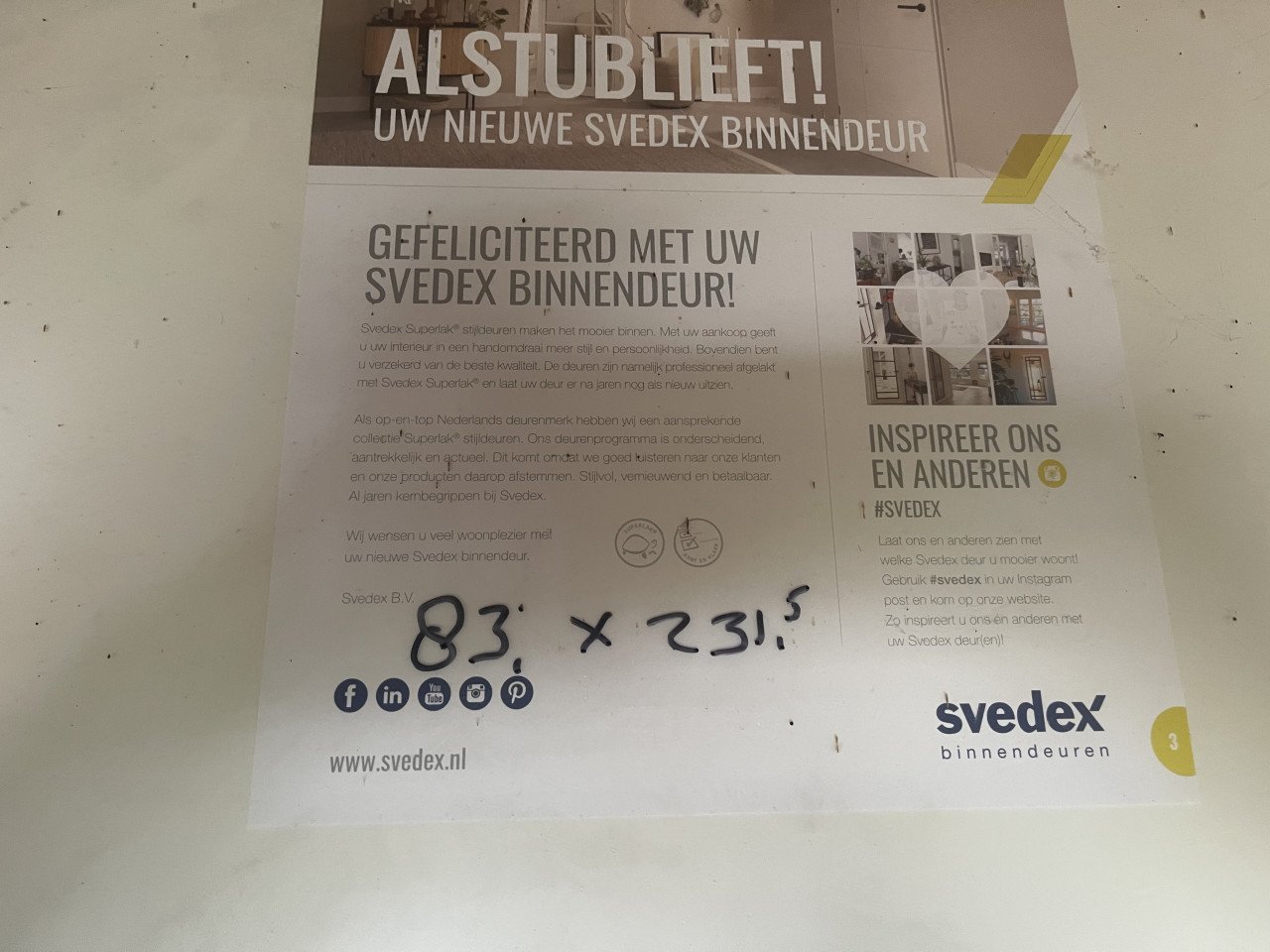 Binnendeur