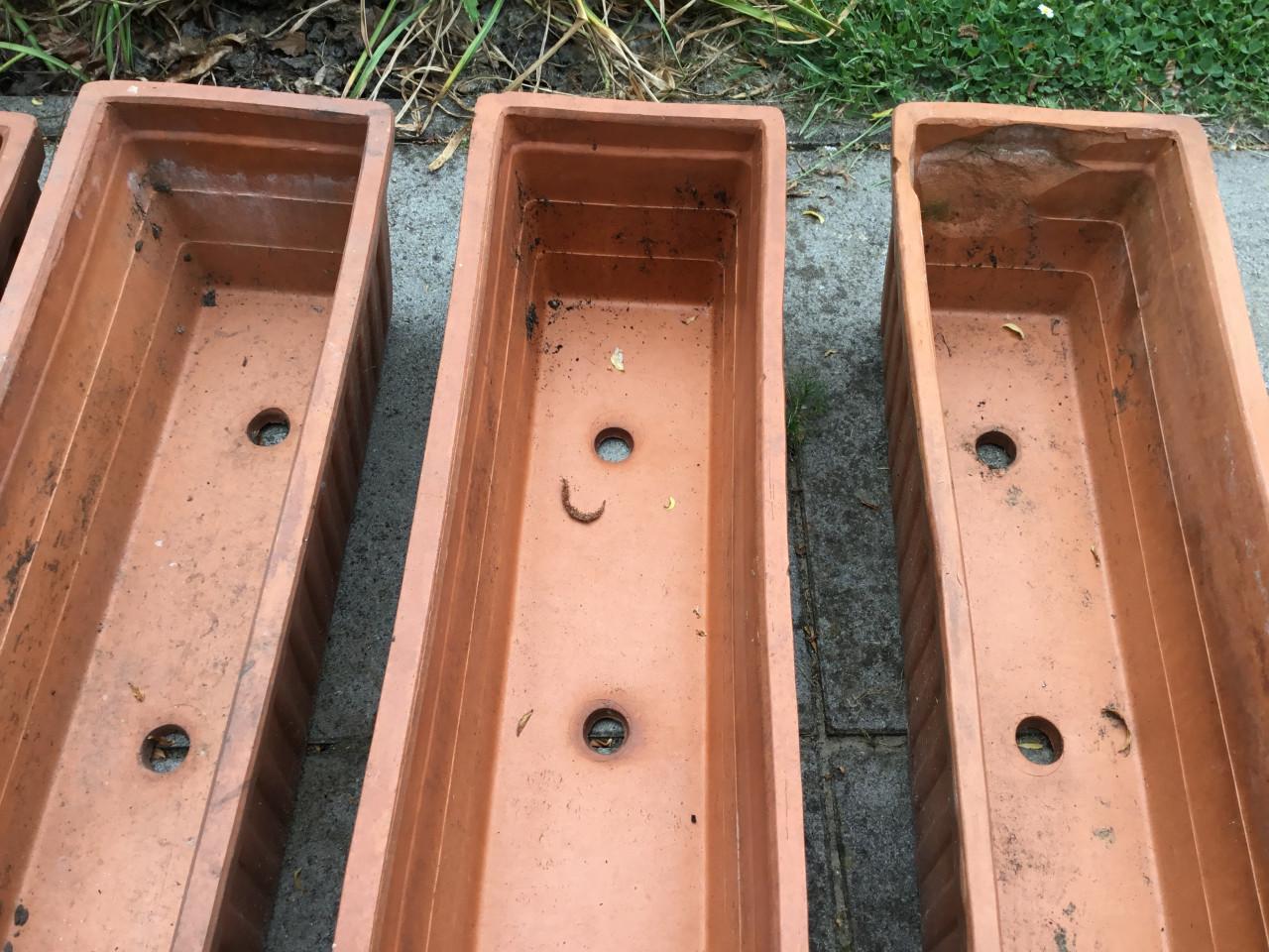 Bloembakken Terra Cotta