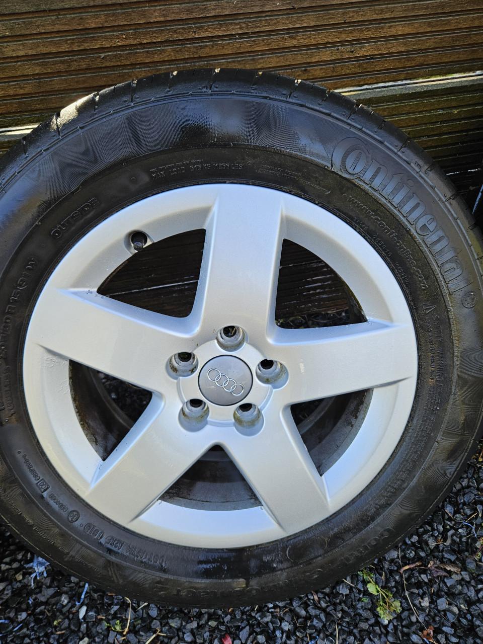 Audi originele velgen 15 inch