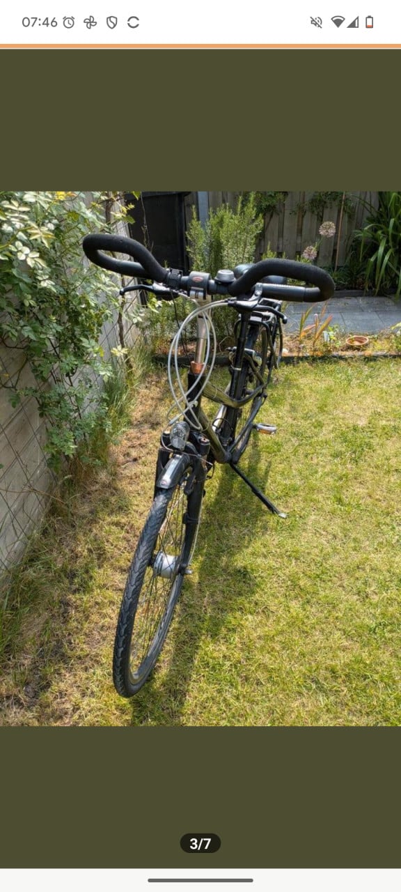 Sparta argeon black line damesfiets