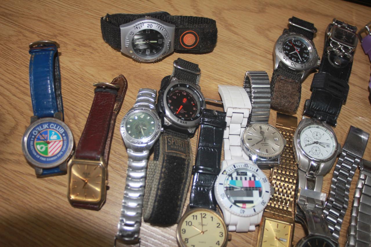 25 horloges/ dames+heren
