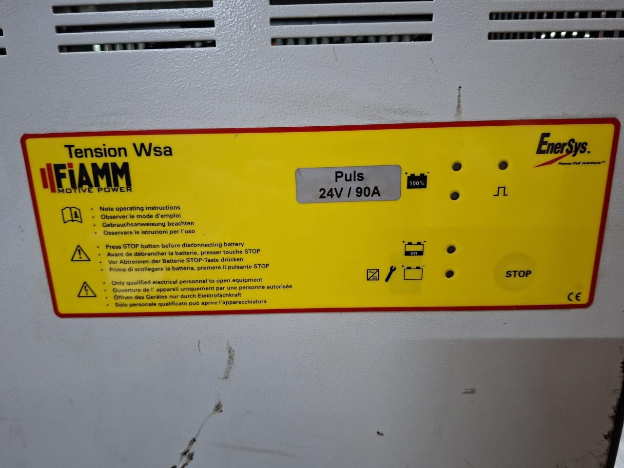 Acculader 24V 90Amp. Heftruck