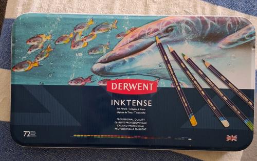 Derwent inktense aquarel potloden