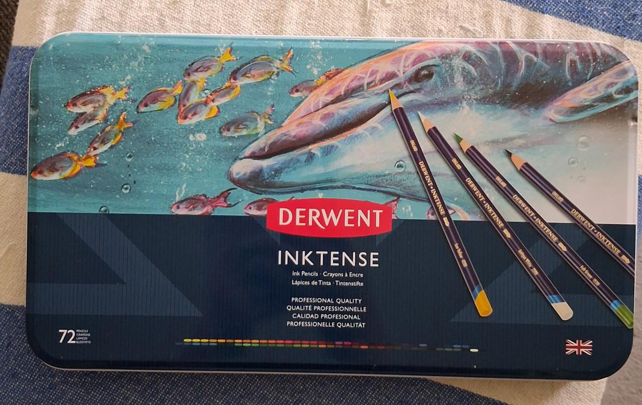 Derwent inktense aquarel potloden