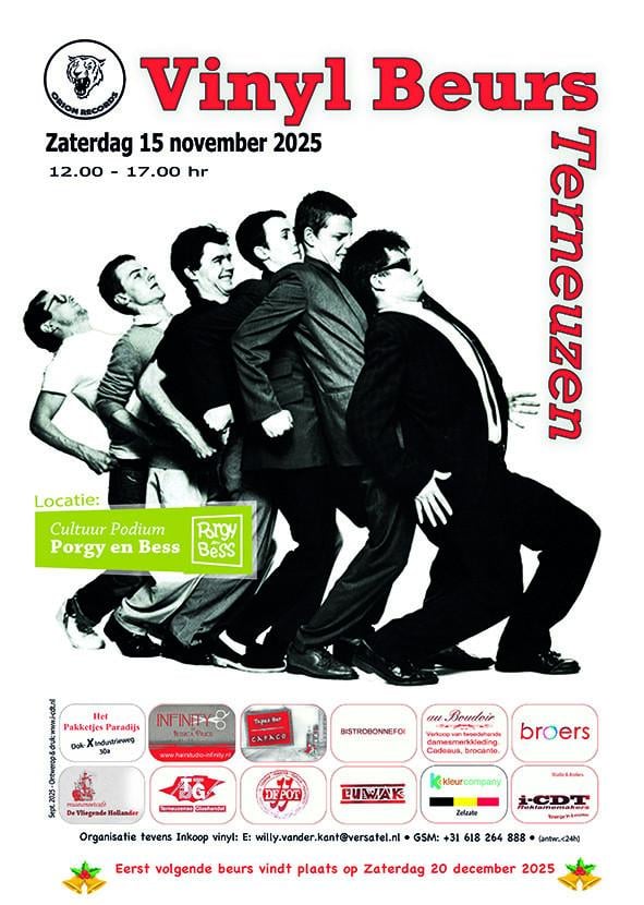 Vinylbeurs in Porgy en Bess.