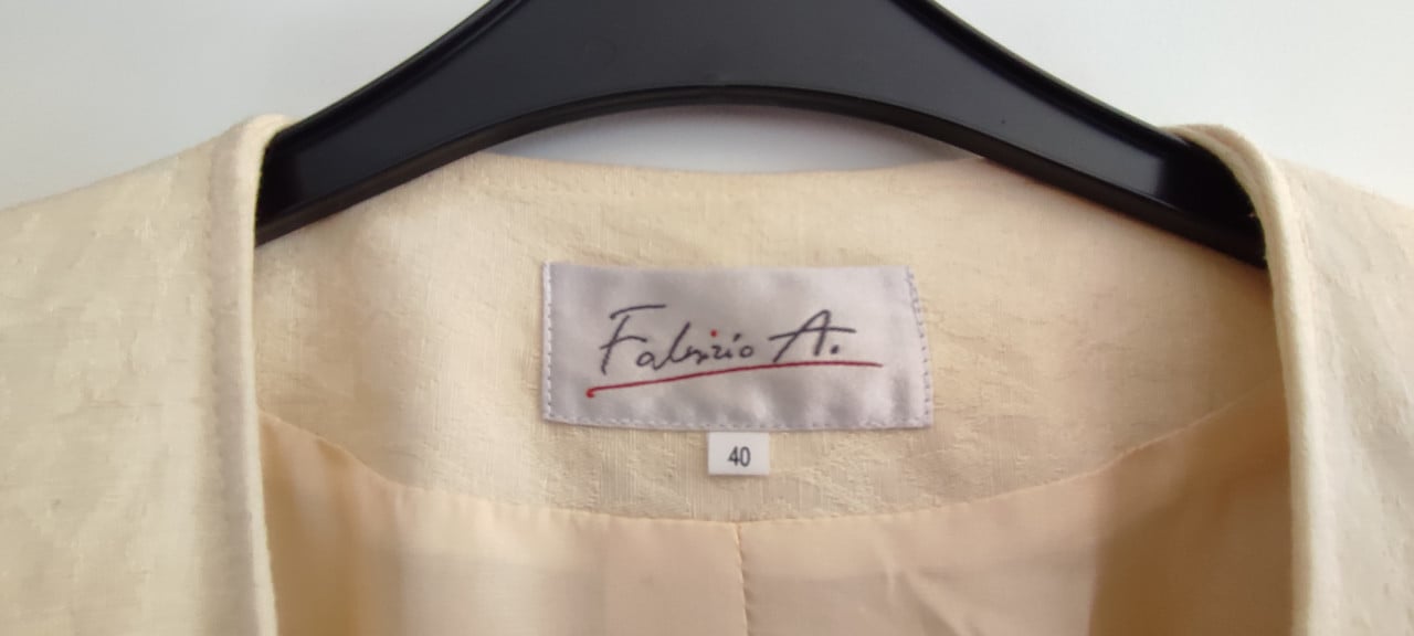 Elegante blazer jas van Fabrizio A.- maat 40 - zo goed als nieuw