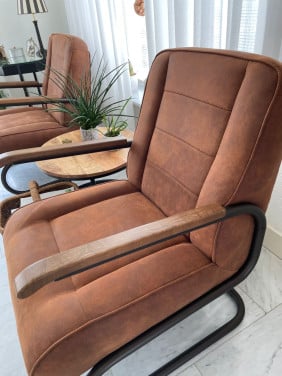 2 luxe fauteuils zgn