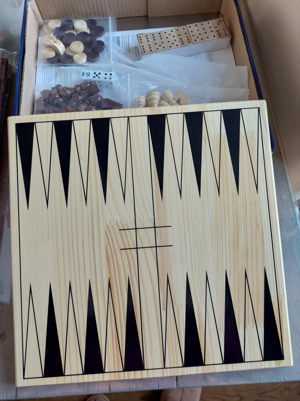 Doos met nieuwe spellen