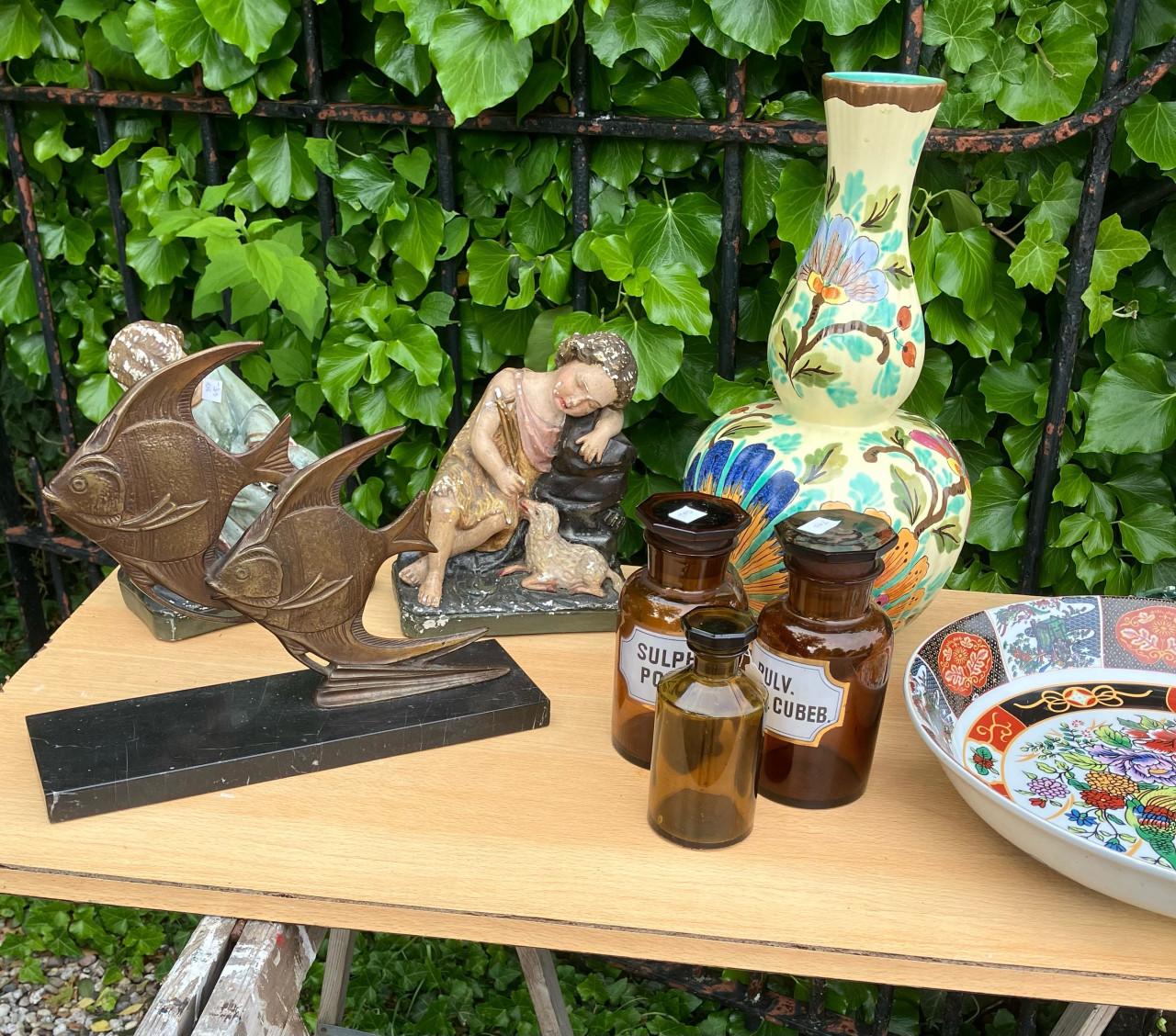 Diverse vintage en brocante