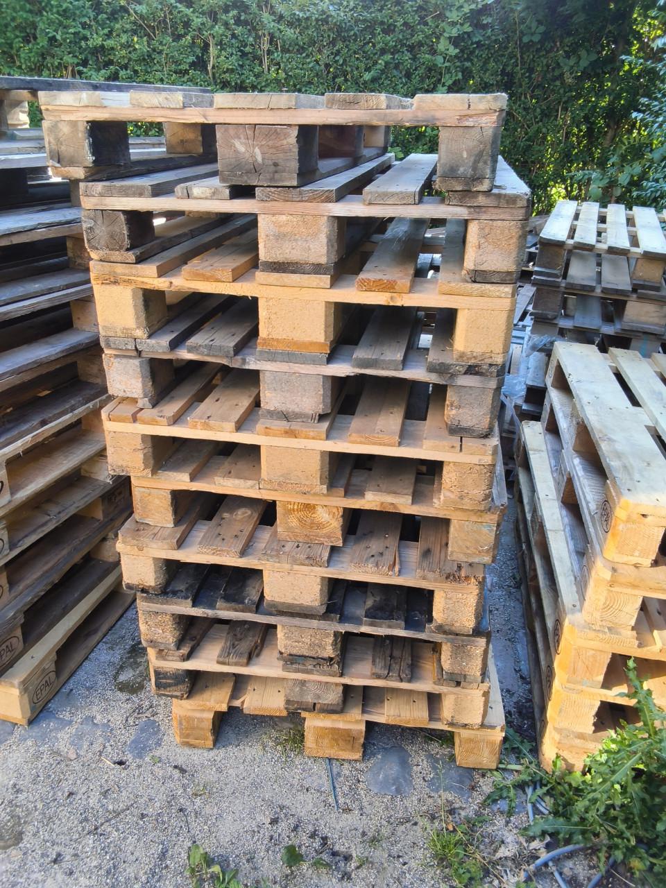 Blokpallets pallets en europallets , Gratis levering