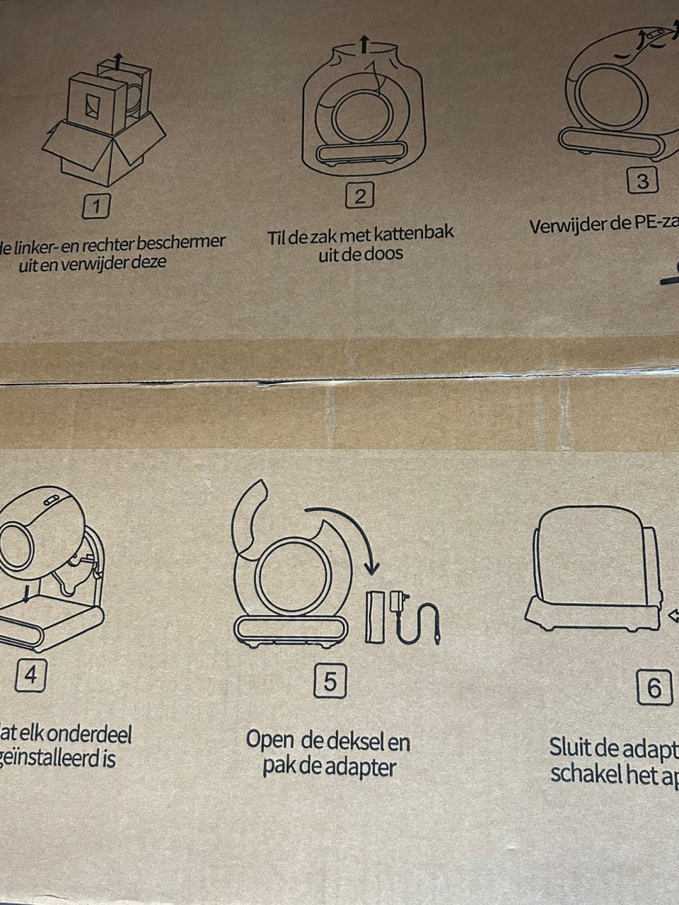 Automatische kattenbak