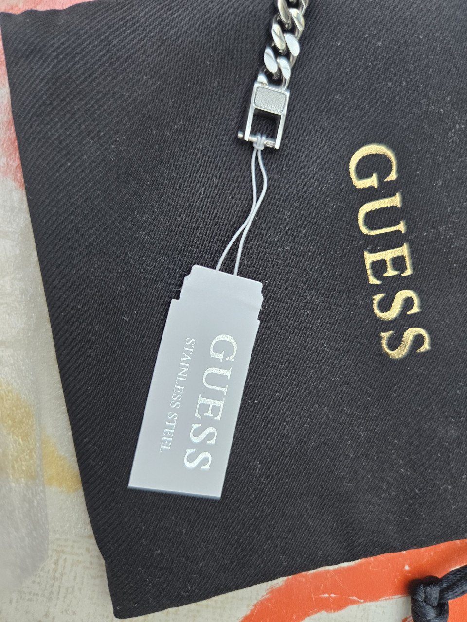 Guess heren stalen armband LINK CITY
